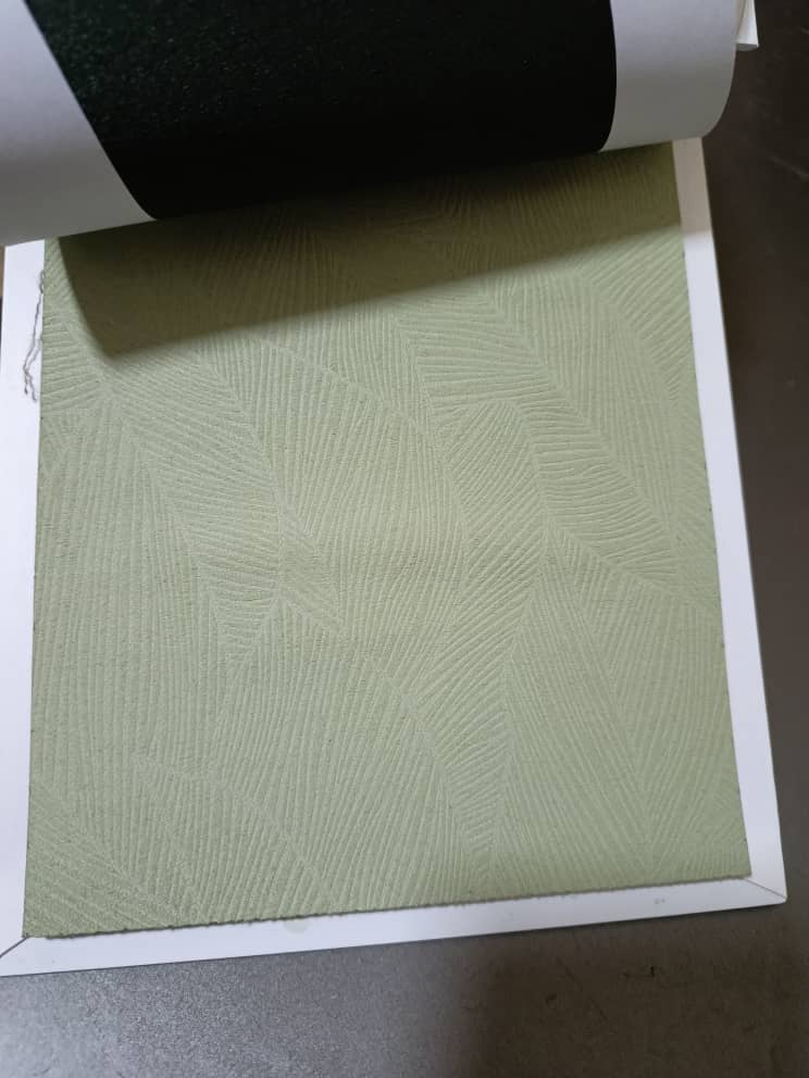 Fresh mint with geometric leaf texture